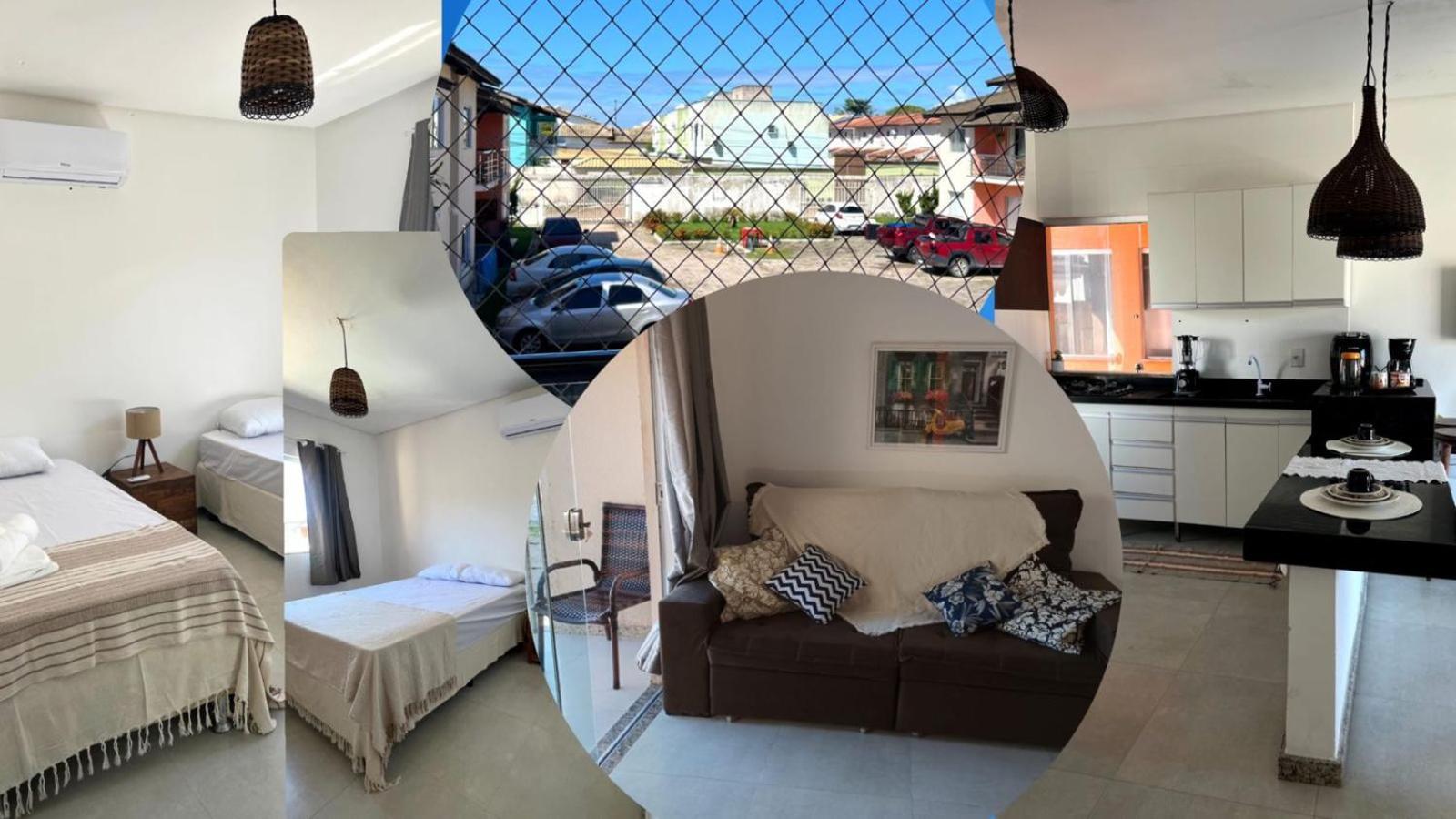 Porto Home - Ap 2 Quartos ปอร์โตเซกูโร ภายนอก รูปภาพ